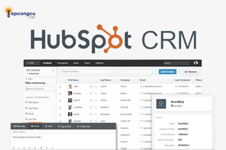 Phần mềm email marketing HubSpot CRM