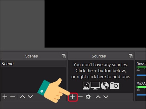 quay màn hình có tiếng bằng OBS Studio