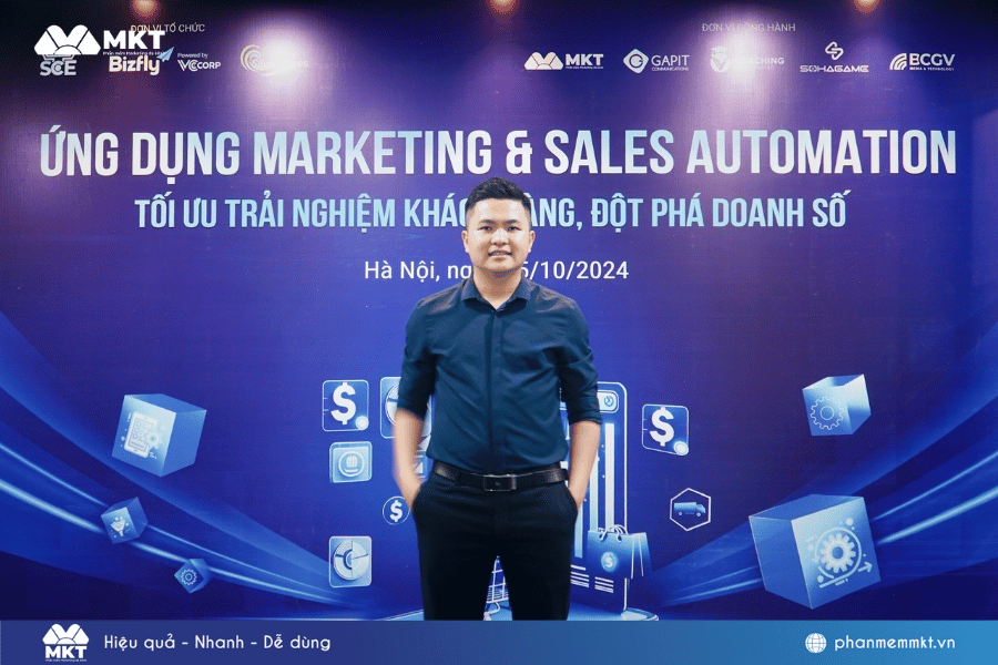Phần mềm MKT mang đến giải pháp Marketing tự động đột phá tại sự kiện Marketing & Sales Automation