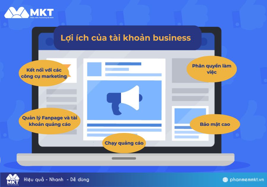 Lợi ích của business Facebook Lợi ích của tài khoản business Facebook