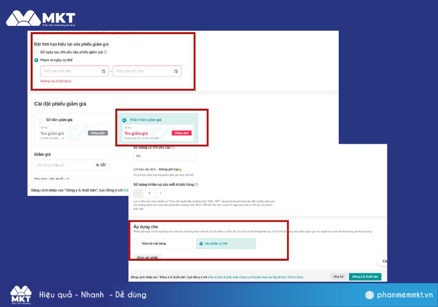 Cách tạo voucher ưu đãi Cách livestream TikTok bán hàng hiệu quả: Cách tạo voucher ưu đãi