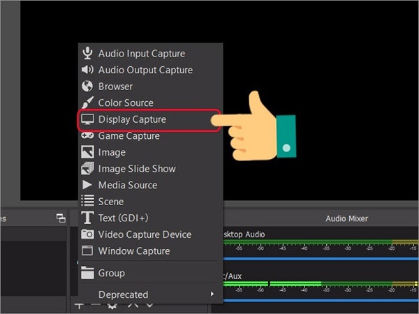 quay màn hình có tiếng bằng OBS Studio 2