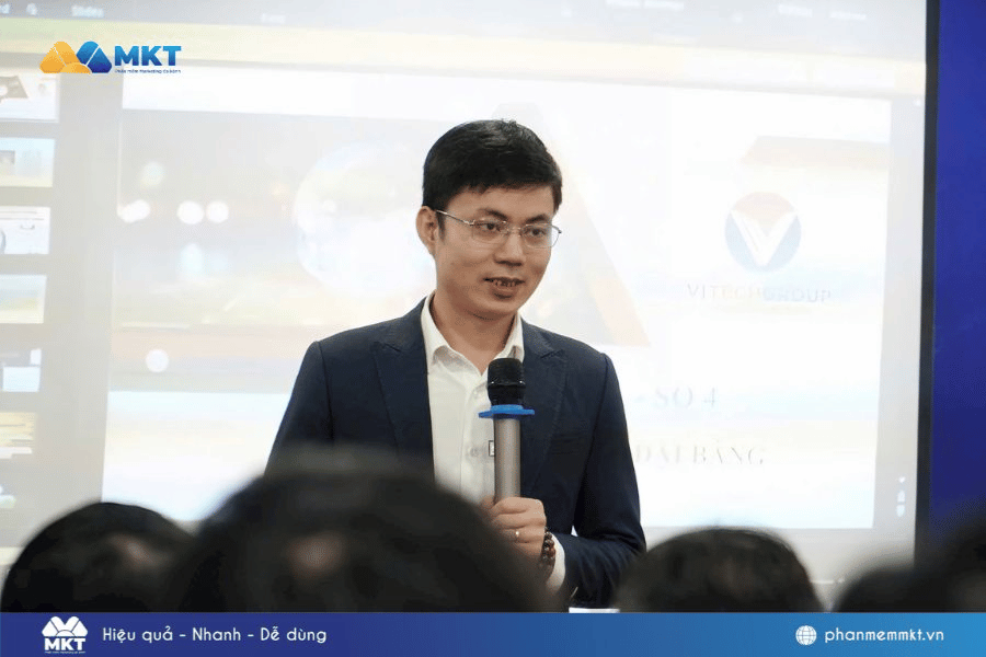 Ông Lê Đức Nam – Founder Phần mềm MKT bàn về triết lý “cá nhanh nuốt cá chậm” Phần Mềm MKT: Giải Pháp Marketing 0 Đồng Đa Kênh Tối Ưu Chi Phí Chuyển Đổi Số