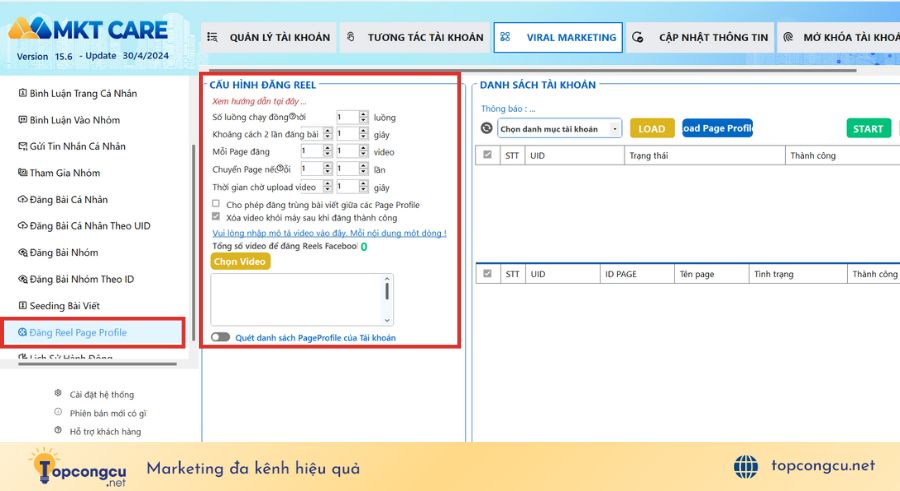Phần mềm auto đăng bài Facebook