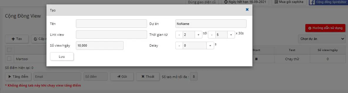 Trao đổi view trên Spineditor