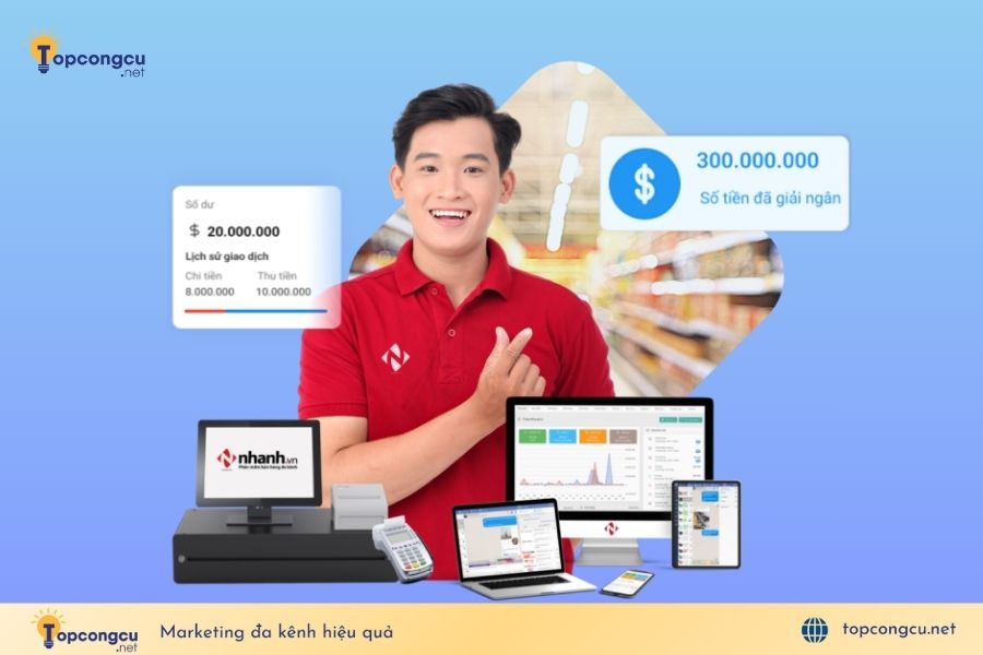 App quản lý bán hàng nhanh.vn App quản lý bán hàng nhanh.vn