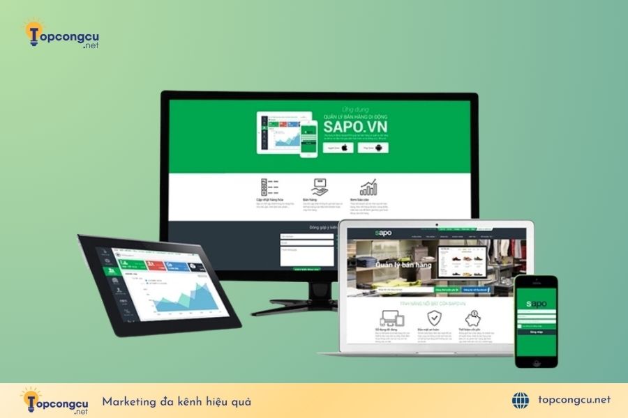 App quản lý bán hàng SAPO App quản lý bán hàng SAPO