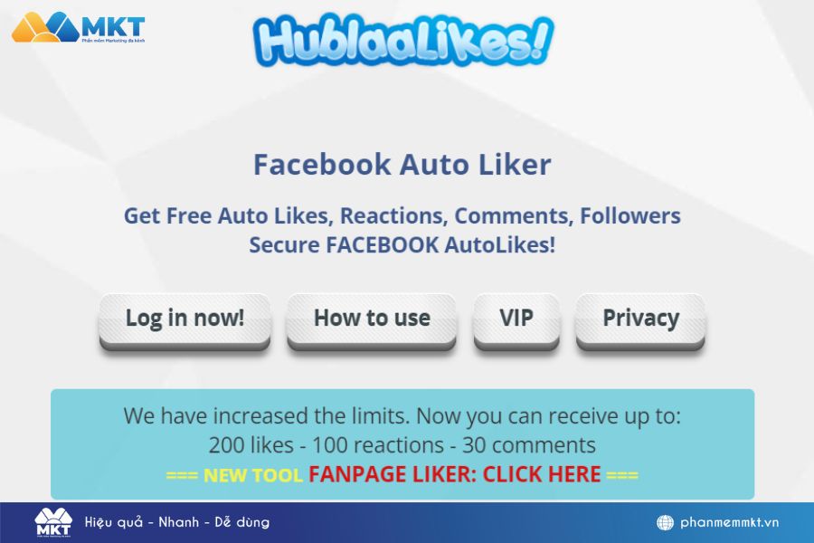 tool tăng like fanpage miễn phí tool tăng like fanpage miễn phí