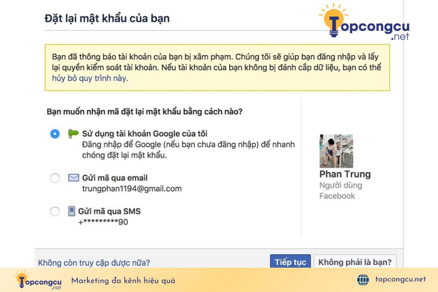 Cách lấy lại tài khoản Facebook bị hack hiệu quả 100%