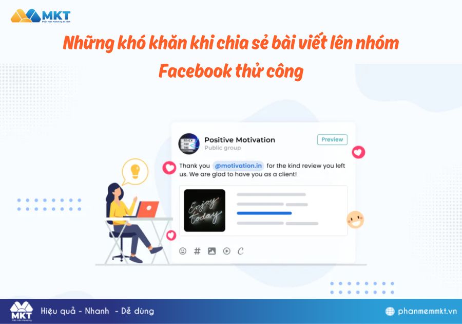 Những khó khăn khi chia sẻ bài viết lên nhóm Facebook thử công Những khó khăn khi chia sẻ bài viết lên nhóm Facebook thử công