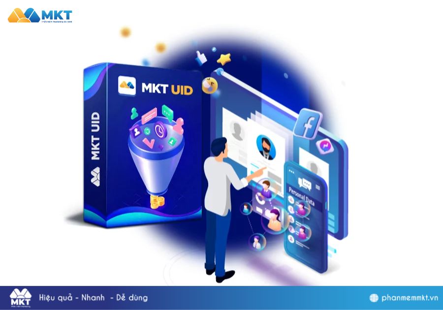 Phần mềm khai thác khách hàng tiềm năng trên Facebook hiệu quả - MKT UID