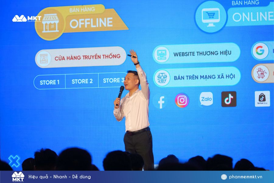 Chuyên gia Đặng Mạnh Dũng hé lộ bí quyết triển khai chiến lược đa kênh tại “Bùng nổ doanh thu 2025” Chiến lược đa kênh: Công thức tăng trưởng doanh thu 2025 theo chuyên gia Đặng Mạnh Dũng