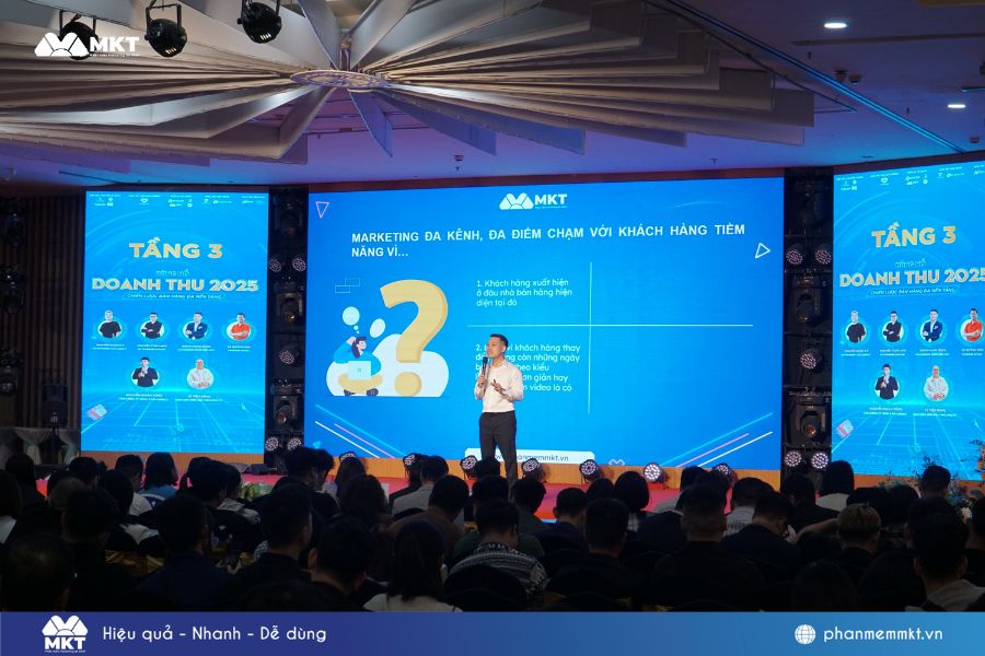Những chia sẻ về marketing 0 đồng của anh Dũng tại sự kiện Chiến lược đa kênh: Công thức tăng trưởng doanh thu 2025 theo chuyên gia Đặng Mạnh Dũng