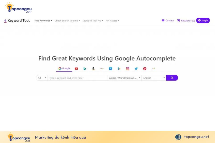 Keywordtool.io Keywordtool.io