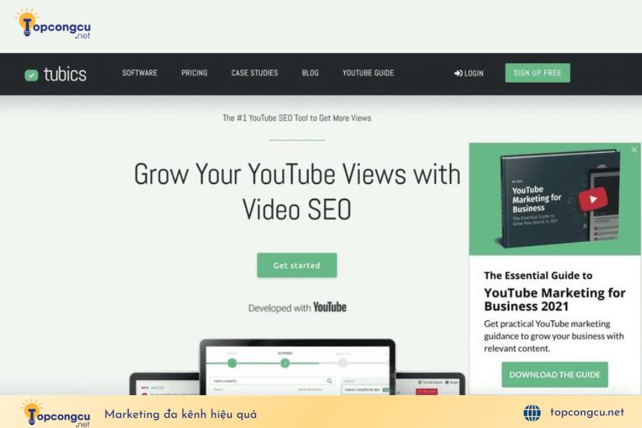 Công cụ SEO Youtube Tubics Công cụ SEO Youtube Tubics
