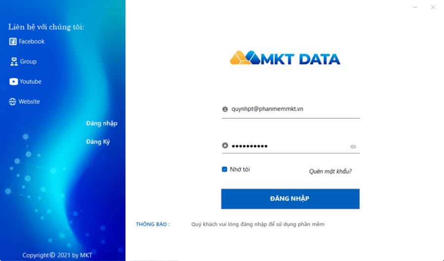 Hướng dẫn quét data bài viết group, fanpage bằng MKT Data