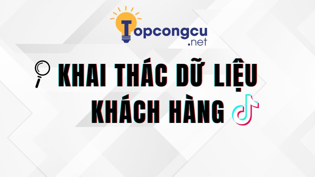 dữ liệu khách hàng TikTok