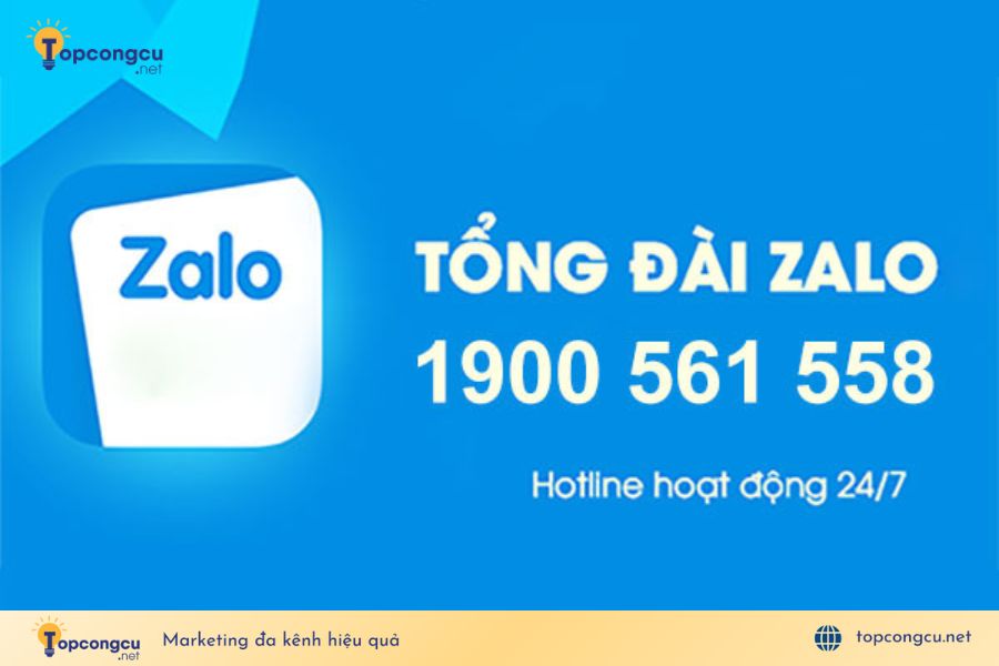  Gọi điện trực tiếp hotline của Zalo