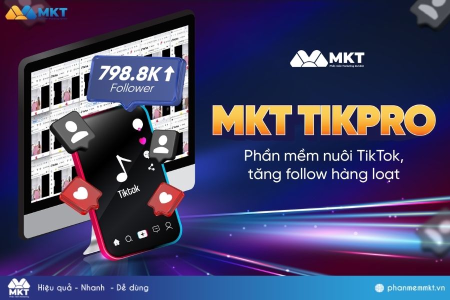 Sử dụng MKT TikPro xây dựng nội dung Cách Làm Video Lướt Ảnh Trên Tiktok