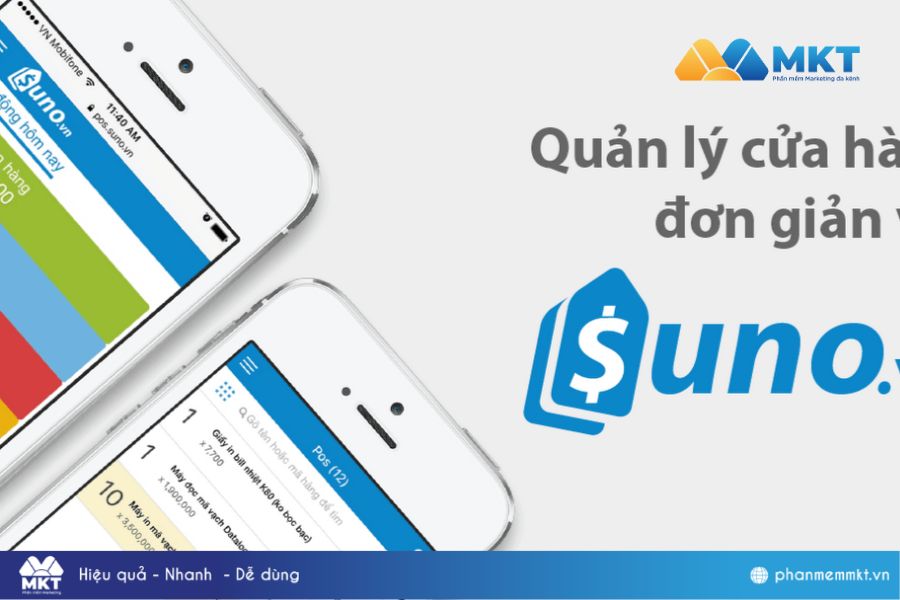 Suno - quản lý bán hàng đơn giản