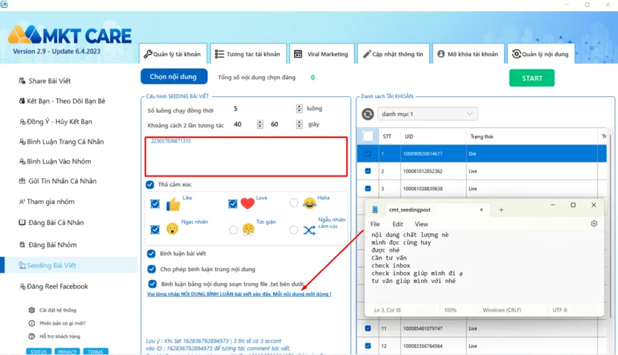 Hướng dẫn sử dụng phần mềm tăng tương tác Facebook