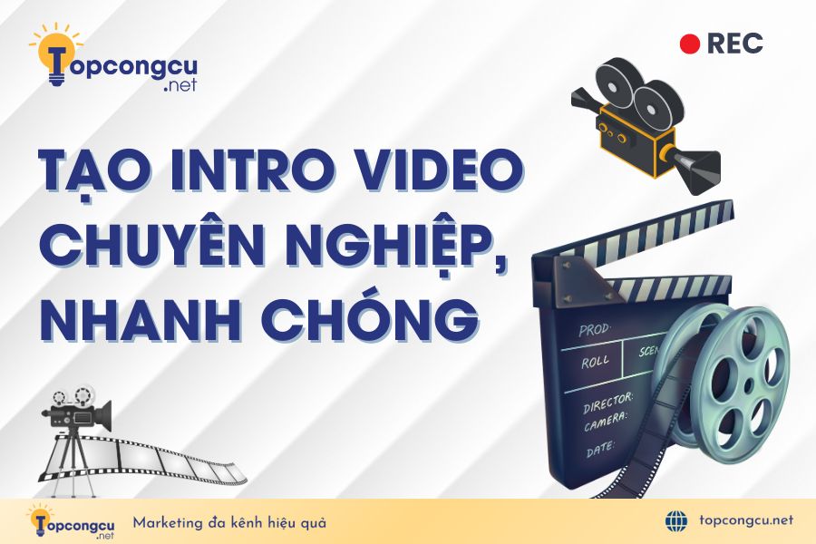 Phần mềm tạo intro video đáng sử dụng