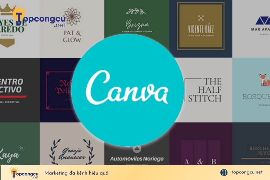 Thiết kế logo đơn giản bàng Canva Thiết kế logo đơn giản bàng Canva