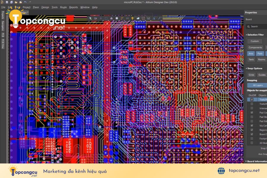 Thiết kế mạch điện tử với Altium Designer