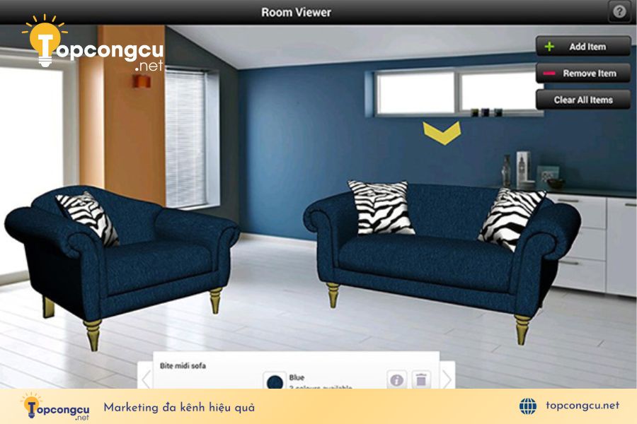 Thiết kế phòng bằng DFS Room Planner