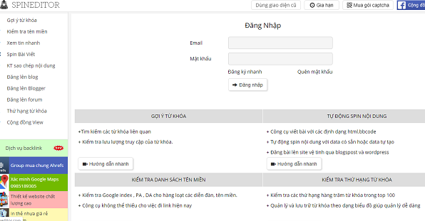 đăng ký spineditor