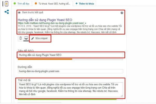 Sử dụng công cụ Yoast SEO đăng bài viết