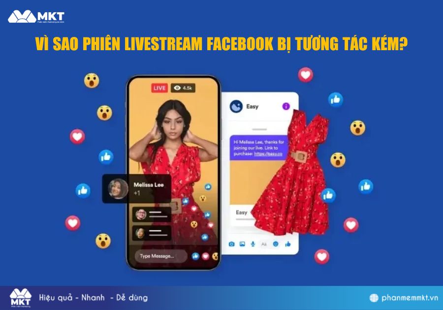 Vì sao phiên livestream Facebook bị tương tác kém? Vì sao phiên livestream Facebook bị tương tác kém?