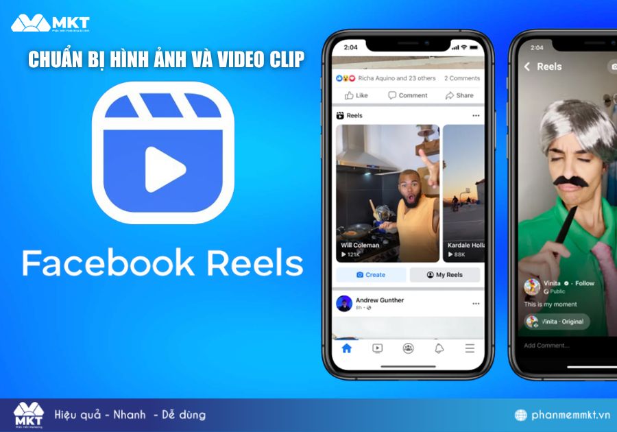 Chuẩn bị hình ảnh và video clip Chuẩn bị hình ảnh và video clip