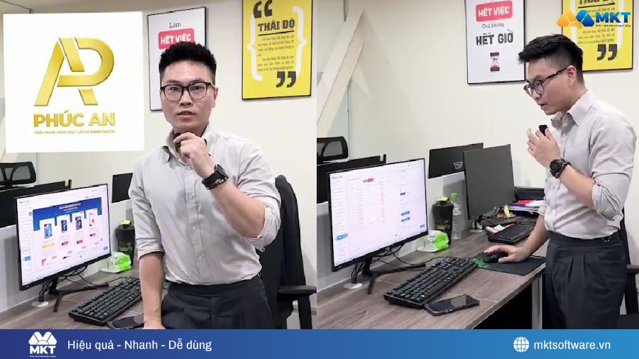 Anh Hải chia sẻ sau khi sử dụng MKT AI Care