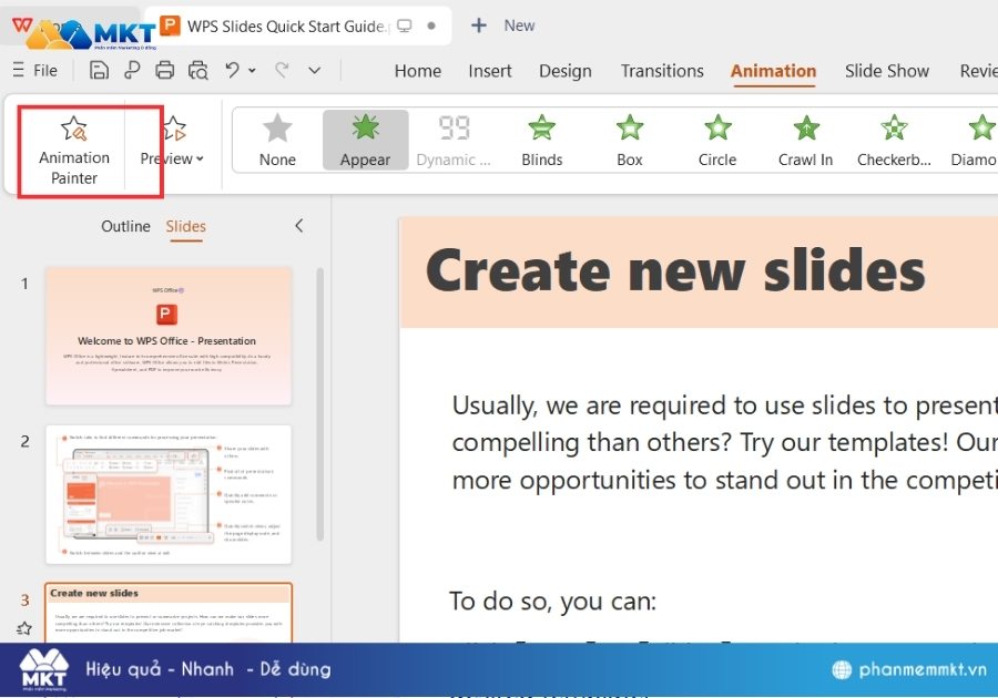 Có bao nhiêu loại hiệu ứng động trong phần mềm PowerPoint có bao nhiêu loại hiệu ứng động trong phần mềm PowerPoint