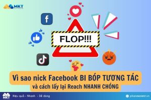 nick Facebook bị bóp tương tác
