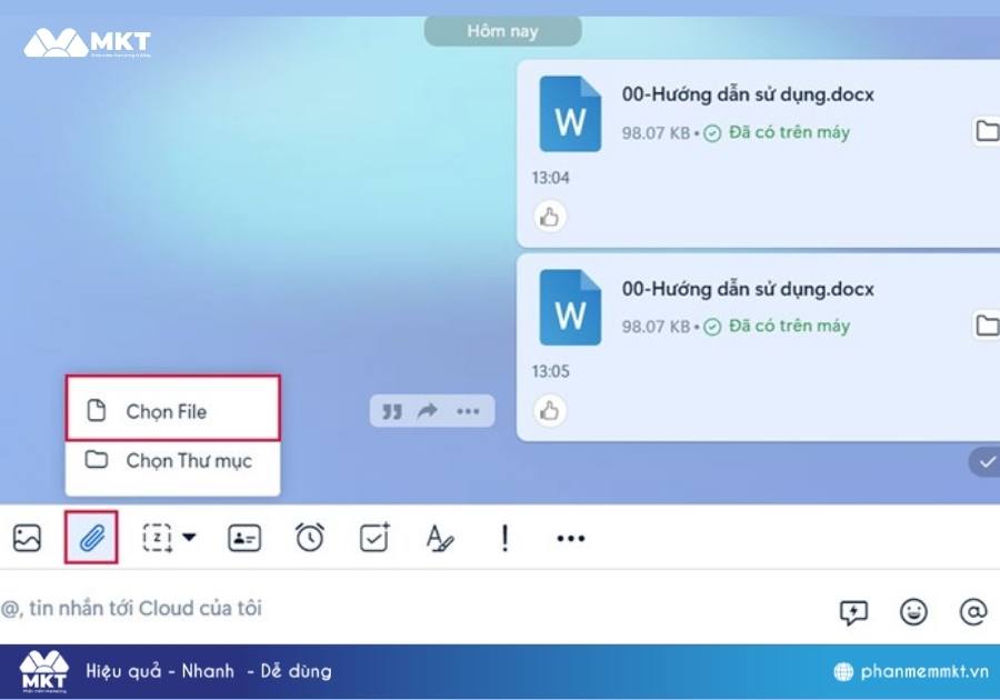 Làm sao để gửi video dài qua Zalo