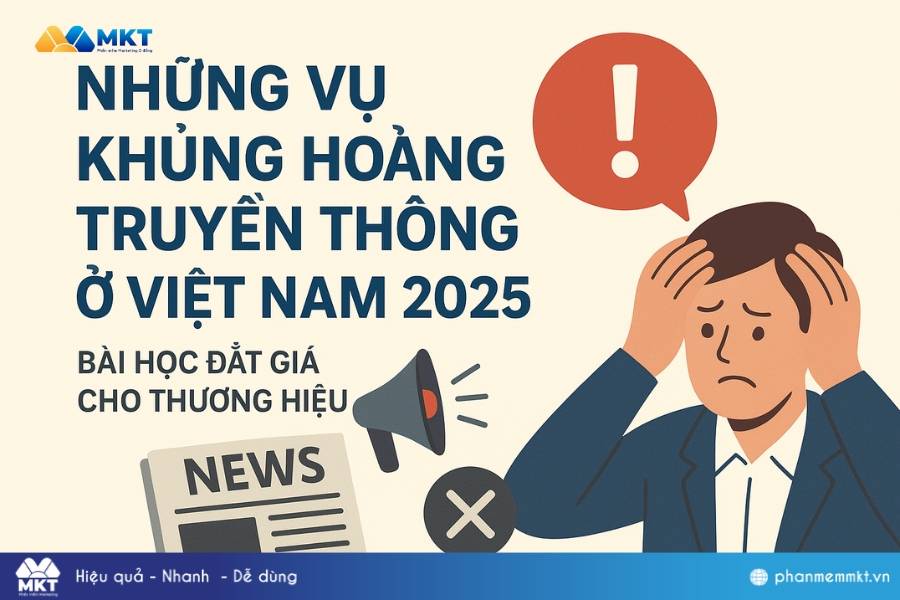 Những vụ khủng hoảng truyền thông ở Việt Nam 2025