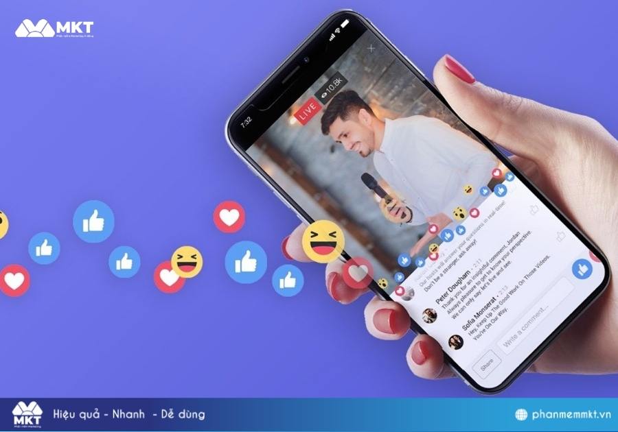 Trang cá nhân bị bóp tương tác Trang cá nhân bị bóp tương tác