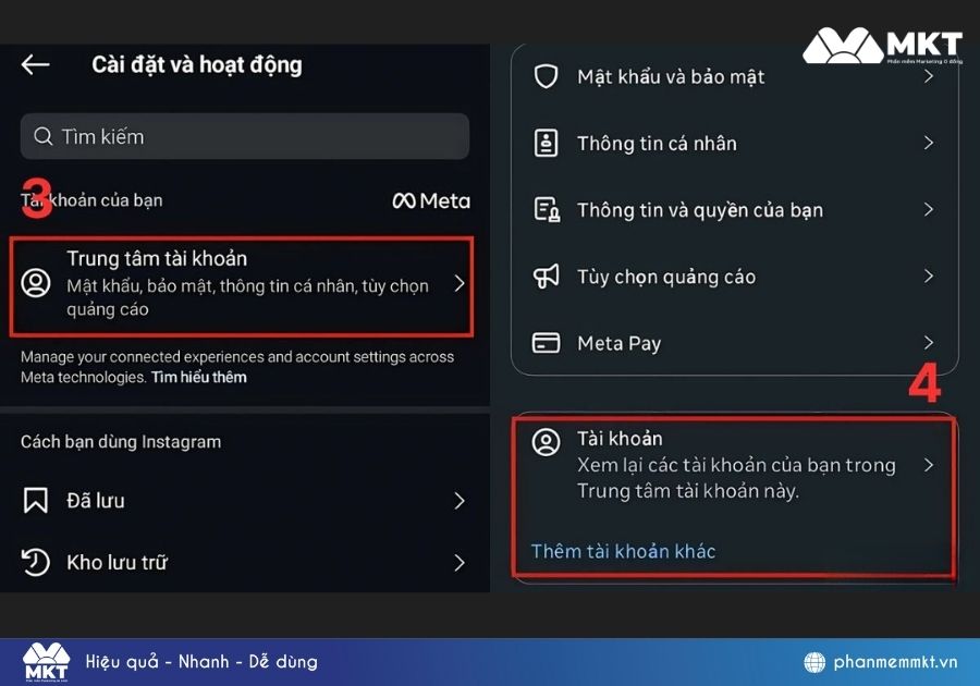 cách tìm bạn bè trên Instagram qua Facebook