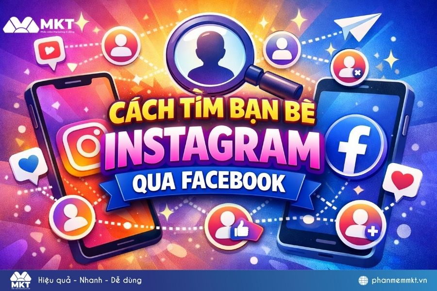 cách tìm bạn bè trên Instagram qua Facebook