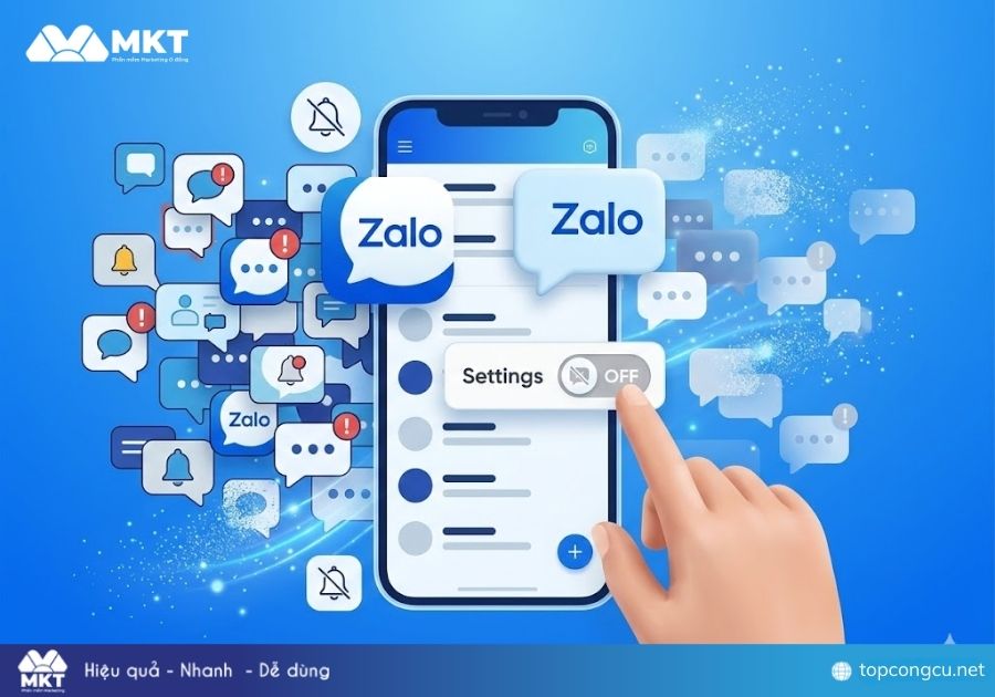 Cách tắt bong bóng chat trên Zalo