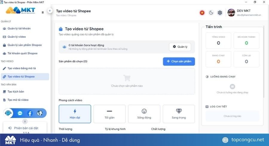 Phần mềm tạo video AI