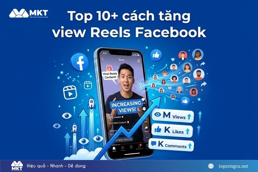 Tăng view Reels Facebook