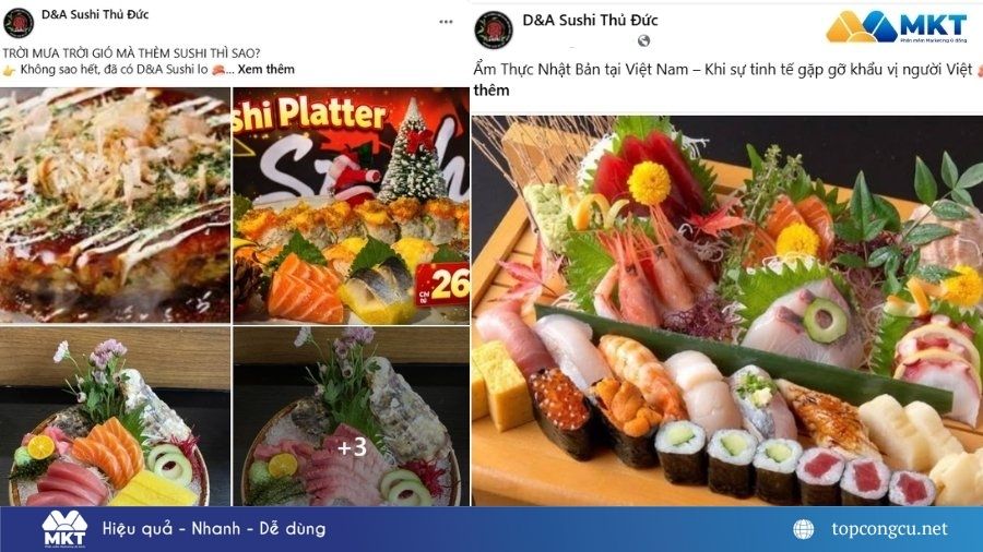 Marketing Facebook cho quán ăn