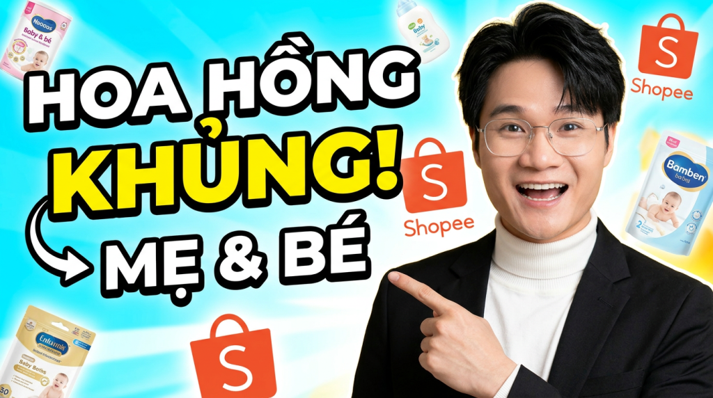 Làm Affiliate Ngành Mẹ Và Bé