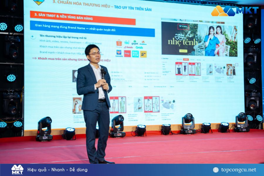 Dấu ấn của MKT Software tại sự kiện quy tụ hơn 500 doanh nghiệp thương mại điện tử Việt Nam