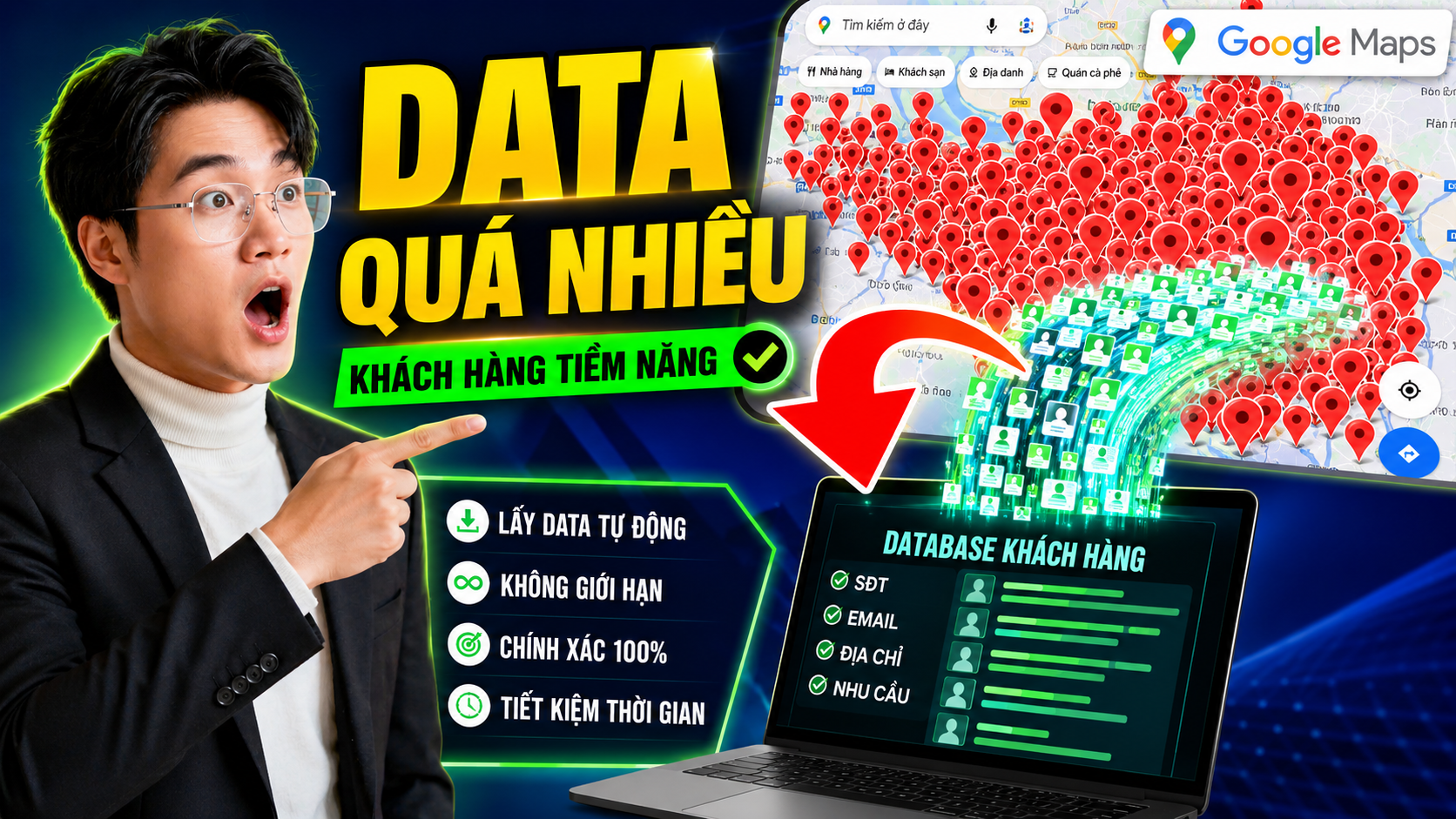 Thu Thập Data Google Maps