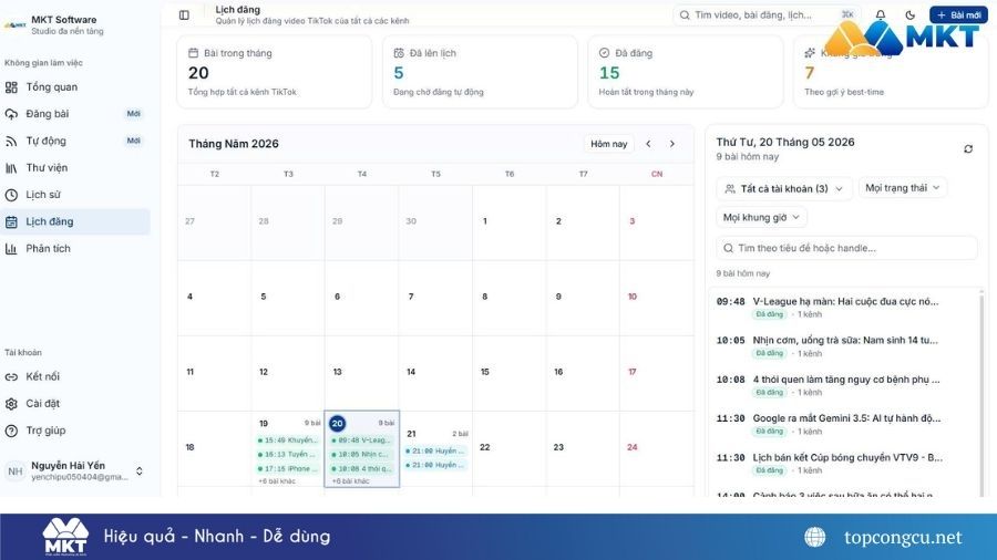 Tạo video TikTok bằng AI